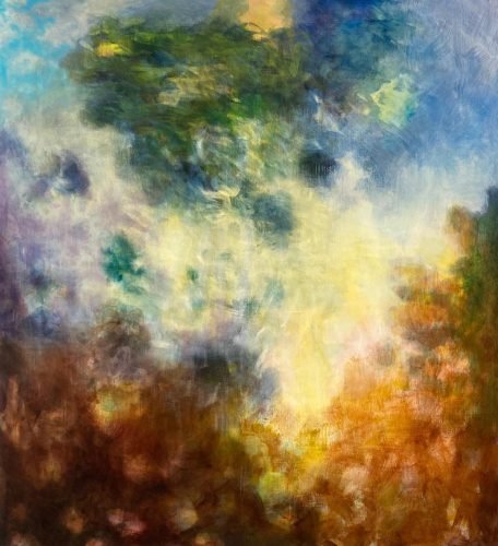 High Above, 175 x 160cm, Acryl auf Leinwand, 2022