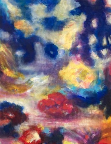 Come Together, 180 x 140 cm, Acryl auf Leinwand, 2022