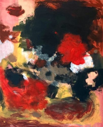 De Profundis, 115 x 96 cm, Acryl auf Leinwand, 2023